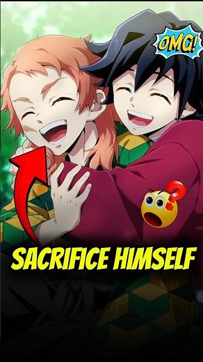 Sacrifice Himself For Loved one🥺 #demonslayer #animeshorts #anime