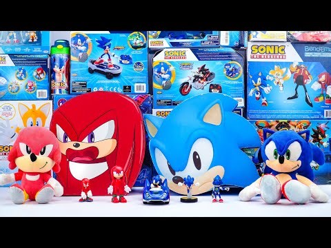 Sonic the Hedgehog Mystery Box collection unboxing 🌀 Sonic, Knuckles