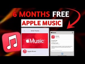 How to get Apple Music free for 6 month ￼|| Apple Music free from Airtel || Free Apple Music