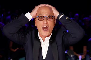 Howie Mandel Looks Like a Different Person with Thick, Jet-Black Hair and a Goatee