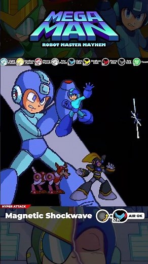 Mega Man Super Moves - Mega Man: Robot Master Mayhem (RMM)