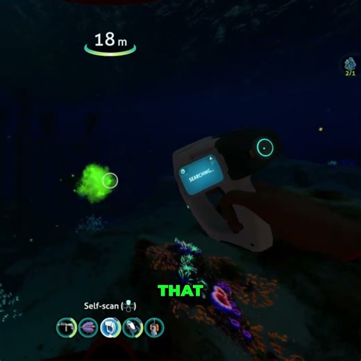 Scary Creature Encounter While Exploring Dark Underwater Game