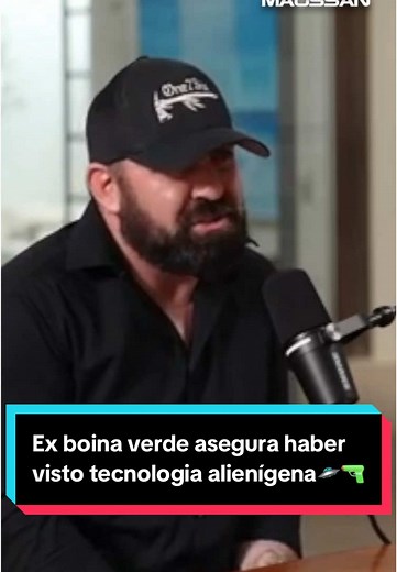 Declaración impactante de un ex boina verde sobre tecnología alienígena🛸🔫