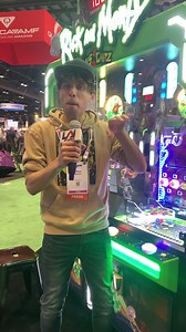 The intergalactic traveler known as Arcade Matt stopped by to share his love for Rick and Morty Blips and Chitz. Come by booth #831 and check it out! | LAI Games