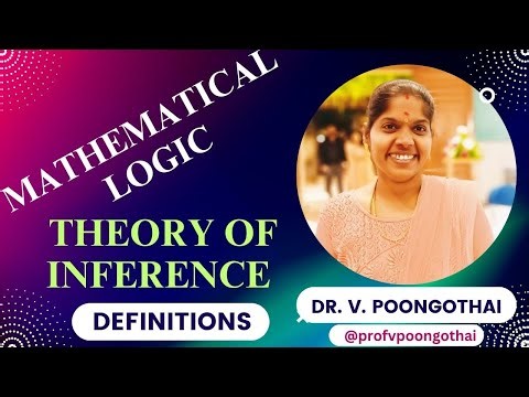 The Theory of Inference Definitions - Mathematical Logic - Discrete Mathematics