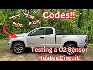 Testing Heater Circuit in O2 Sensor 2015-2022 GMC Canyon Chevy Colorado