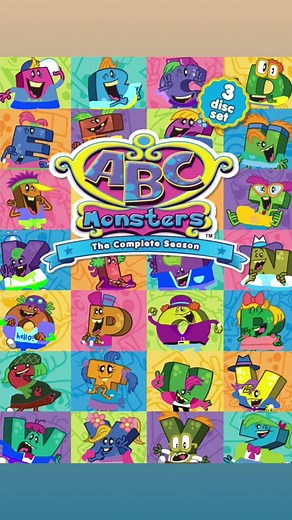 ABC Monsters in clothes/clothing #abcmonsters #clothing #clothes