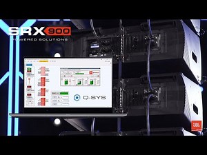 JBL SRX900 Series - Q-SYS Monitoring Plugin Overview | Powered Line Arrays & Subwoofers