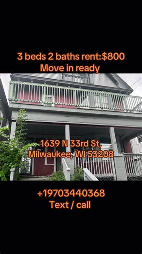 I’m a private landlord partnered with HUD, offering quality low-income housing with immediate availability. 🏡 Move-In Ready Homes Utilities included Pets welcome Available Units & Pricing 1 Bedroom / 1 Bathroom - $500 2 Bedrooms / 2 Bathrooms - $850-$900 3 Bedrooms / 2 Bathrooms - $1,000 3 Bedrooms / 2.5 Bathrooms - $1,100 9 Availability Nationwide Please submit your ZIP code via direct message to receive available options in your area. #milwaukee #milwaukeewi #milwaukeewisconsin #wisconsin #fy
