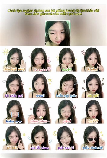 Create Custom Stickers for Your Kids in Zalo Style