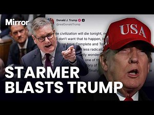 ‘YOU CAN'T THREATEN CIVILIANS!’ | Starmer SLAMS Trump's comments and confirms UK WON'T join blockade