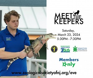 7.7K views · 32 reactions | We are one week away from Meet the Keepers!  Members are invited to attend this FREE, private event held after hours from 5:30PM to 7:30PM on Saturday, March 23 at Essex County Turtle Back Zoo. Make sure to RSVP by visiting www.zoologicalsocietyofnj.org/events/mtk2024. Not a member? Visit www.zoologicalsocietyofnj.org/join to learn more. : Greg Pallante | Turtle Back Zoo | Facebook