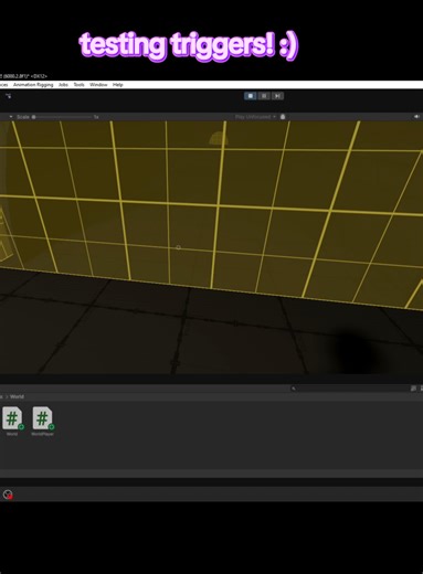Adding more movement to the character to make a dynamic story gameplay :) #unity #miside #devlog #fangame