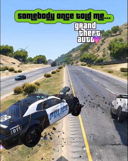 GTA 5 - 💥SOMEBODY...once told me about CRASHES Pt.295 #gta #gtav #gtamods #automobile #fivem