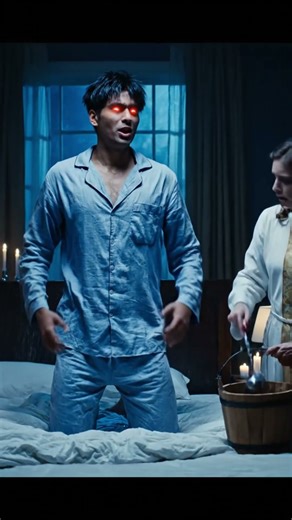 He's possessed, but she's a clean freak.