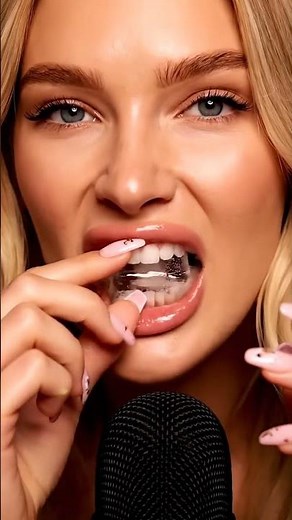 Ice Cube Eating ASMR | Extreme Crunchy Ice Sounds for Relaxation & Tingles #relaxingasmr #mukbang