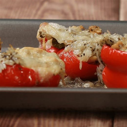 Stuffed Peppers with Goat Cheese