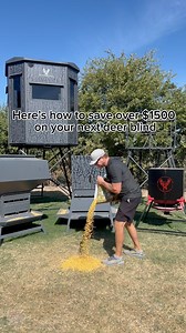 1.6K views · 333 reactions | How to save over $1500 on your next deer blind! #deerhunting #hunting #deerblind #outdoors #texas #Blinds #deer #sale | Monarch Hunting Products | Facebook