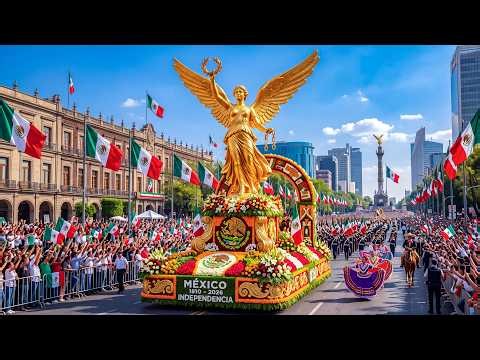 🇲🇽 Mexico Independence Day 2026 🎆 Incredible Military Parade, Culture & Mexican Traditions