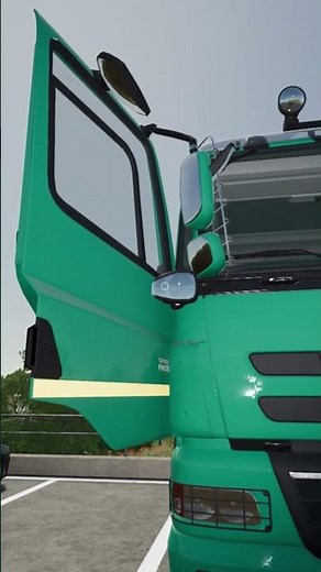 Something GOES WRONG with that DOOR - CAR TRUCK MOD for Farming Simulator 2022 #shorts #car #gaming