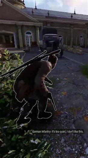 MELEE takedown finish in Sniper Elite RESISTANCE!