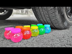 Car Running Over Stuff ASMR LONG Compilation | Running over stuff with a car