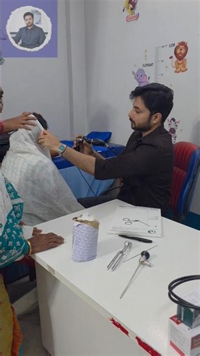 Endoscopic removal of ear foreign body – safe & precise | Dr. Debayan Tarafdar #ENT #EarCare