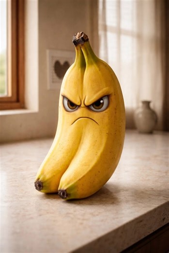 Hinog na ako… pero parang ako pa rin yung nag-aadjust 🍌 Relatable ba? 👀 #banana #fruitlore #pantryverse #talkingobjects #facelesscontent