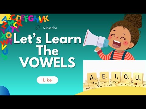 Educational video to learn the vowels | Vowels | Vowel Sounds | English Grammar - Kids Entry