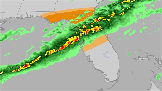 Rain, storms likely across Florida this weekend