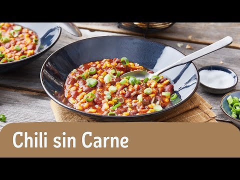 Chili sin Carne - veganes Chili kochen 🌶🍲 | REWE Deine Küche