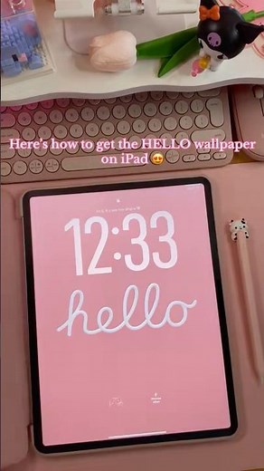 A lot of questions on this animated lock screen wallpaper, so here it is 🫶🏻💌
