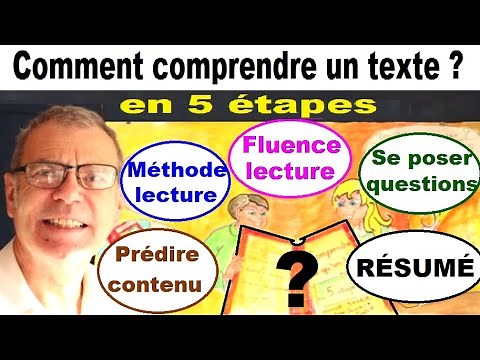 Comment comprendre un texte en 5 étapes ?