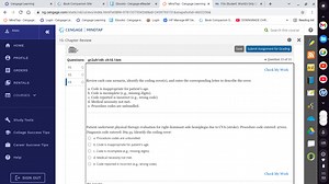 Review each case scenario, identify the coding error(s), and en... | Filo