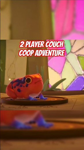 Froggin Around (2 player Split-Screen Adventure, PC) #coopgame #couplegame #steamgame #couchcoop