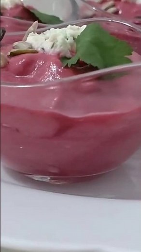 Verrine de betterave rouge au Boursin, du jamais vu ‼️⁉️😋😮 #instagramyoutube #instavideo #shortsbgmi