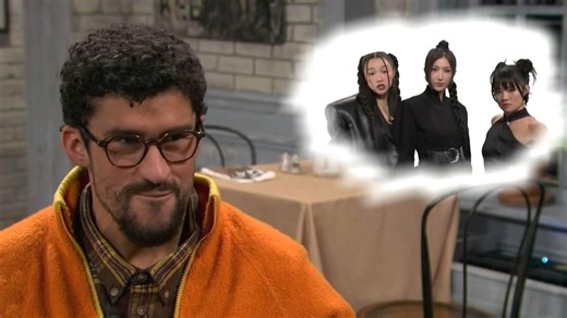 'KPop Demon Hunters' band HUNTR/X gave a surprise performance of their song, 'Golden,' during Bad Bunny's 'SNL' premiere episode. | Entertainment Tonight