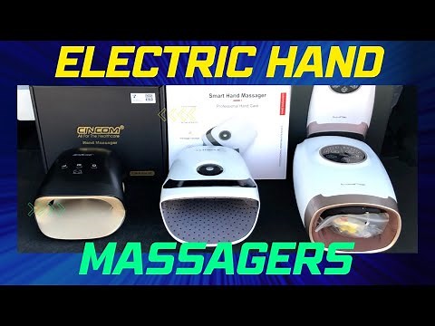 Electric Hand Massager Review (Lunix, Xllent, CINCOM)| Therapist Review