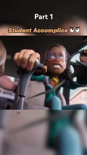 This girl got a driver's license for three years. #cartoon#anime #usa #funnyvideo