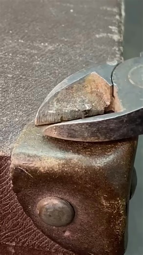 I found $20,000 in this old suitcase! 💰 *Travel suitcase restoration* #suitcaserestoration #diyprojects #foundmoney #vintagefinds #renovation #ecofriendly #uniquejourney #thriftstorefinds #howto #crafting | The Workshop