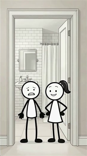 “The Toilet Seat” #trending #comedy #viral #funny #stickman #stickfigure