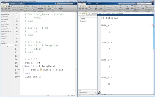MATLAB For Loop Tutorial