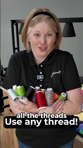 Use Any Thread on a Gammill Machine