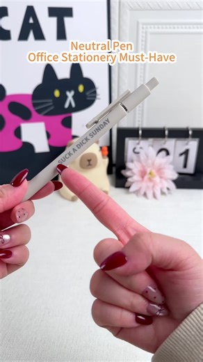 These pens come with ✍ ink AND attitude. 🖊 Set of 10 😂 Each one has a different funny saying 📚 Perfect for school, gifting, or passive-aggressively taking notes at work Everyone is gonna love them — and probably never stop quoting them. 🛒 Tap the cart for the funniest pens on TikTok. #tiktokshopblackfriday #tiktokshopcybermonday #blackfridayhaul #pens #funny