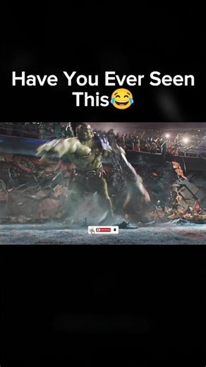 Hulk deleted scene in marvel 😂 #marvel #edit #shorts