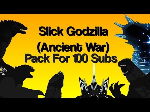 Slick Godzilla Ancient War | Free Download | Pack For 100 Subs | Link In Comment | Stick Nodes