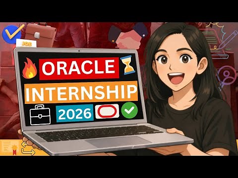 Oracle Internship India 🇮🇳 2026 | Eligibility, Benefits & How to Apply (Students & Freshers)