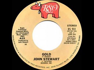 1979 HITS ARCHIVE: Gold - John Stewart (stereo 45)