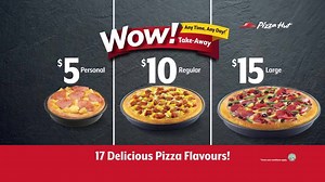 1.8K reactions · 559 shares | Wow! Take-Away 17 different delicious pizza flavours from only S$5 each! Available any time, any day* from any outlet except express stores. Orders can be made online for pick-up here: https://goo.gl/3qsnCz T&Cs Apply | Pizza Hut | Facebook