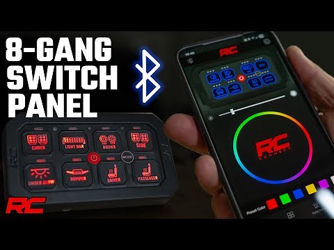 8-Gang Multiple Light Controller with Bluetooth
